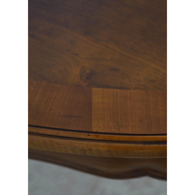 French Louis XV Style Walnut Dining Room Table For Sale - Image 4 of 18
