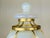 Rare and important iridescent Murano glass & gilted metal sconce manufactured in Murano around the 1940s. This large...