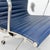 Blue Eames Aluminum Group High-Back Executive Chair by Herman Miller - Blue Leather For Sale - Image 8 of 10