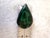 Gorgeous, large vintage Malachi and sterling silver pendant