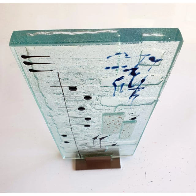Perrin, Silent Score, 2001, Sculpted Glass For Sale - Image 13 of 16