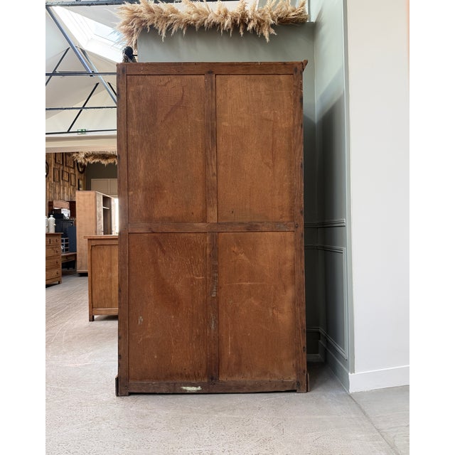 1950s Parisian Oak Wardrobe, 1950s For Sale - Image 5 of 14