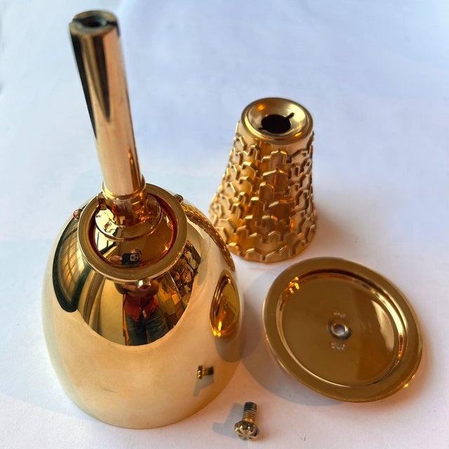 Vintage German Bernd Cassau Paderborn Gilt Sterling Silver Chalice For Sale - Image 12 of 12