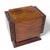 United Mid Century Walnut Tiki Brutalist Nightstands - Pair For Sale - Image 9 of 10