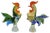 Roosters, Italy, 1980s, Set of 2 For Sale