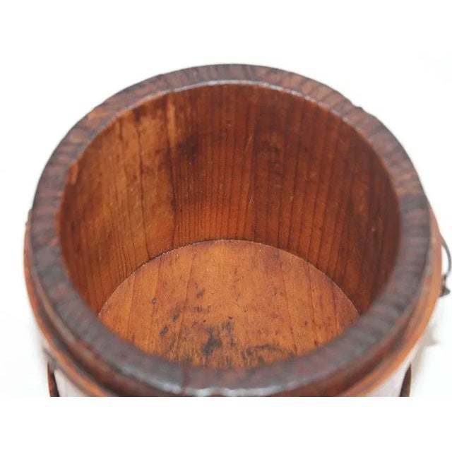 Late 19th Century 19th Century Shaker Style Sugar Bucket From New England For Sale - Image 5 of 9