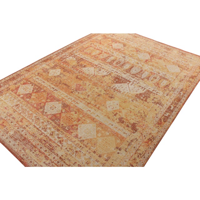 This 9x12 rug design is an exciting new addition to the Homage Collection by Rug & Kilim—an encyclopedia of styles...