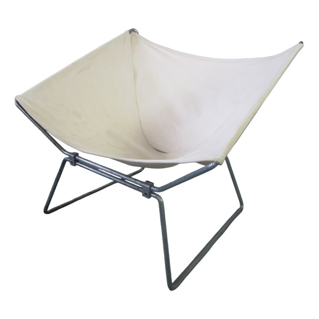 Mid-Century Ap-14 Butterfly Lounge Chair by Pierre Paulin for Polak, 1950s For Sale