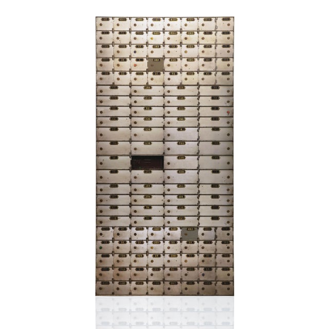 Nicolas Grospierre, The Bank, Safe Deposit Boxes (Type 2b), Lambda Print on Aluminium Casing, 2009 For Sale - Image 6 of 6