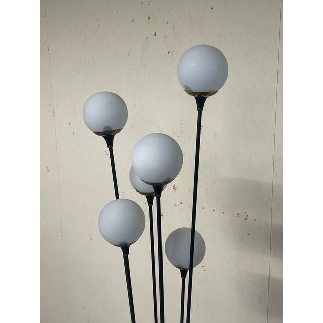 1950s Alberello Glass Floor Lamp form Stilnovo, 1950s For Sale - Image 5 of 18