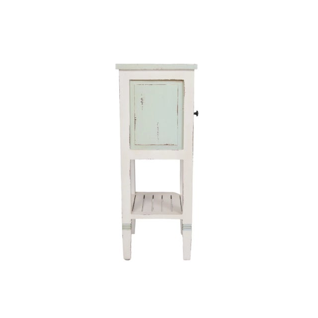 Shabby Chic Shabby Chic Painted Side Table For Sale - Image 3 of 9