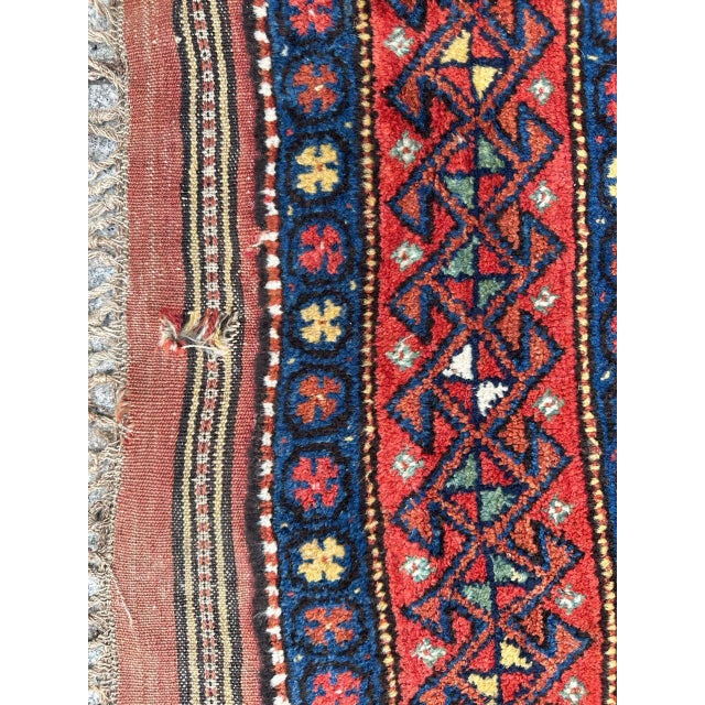 Antique Tribal Kurdish Rug, 1890s For Sale - Image 15 of 18
