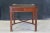 Late 20th Century Vintage Baker Chinese Chippendale Mahogany Carved Square End Table with Glass Top For Sale - Image 12 of 13