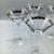 Platinum Dot Banded Martini Glasses by the Cellar of New York - Set of 5 For Sale - Image 12 of 12