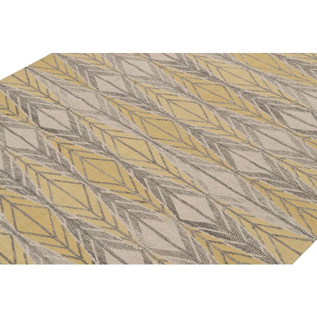 This Swedish style custom kilim rug design represents flatweaves from the award-winning Scandinavian rug collection by Rug...
