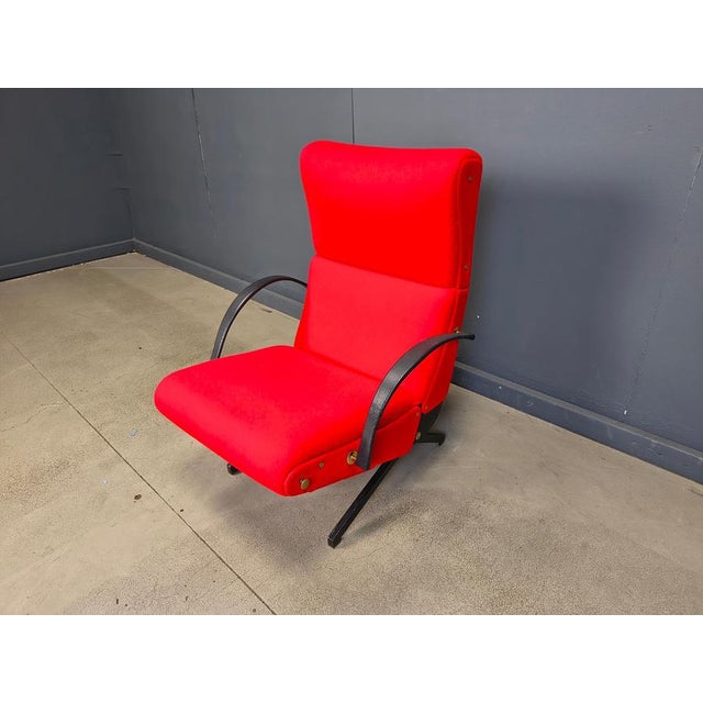 Vintage P40 Lounge Chair attributed to Osvaldo Borsani for Tecno, 1960s For Sale - Image 11 of 16