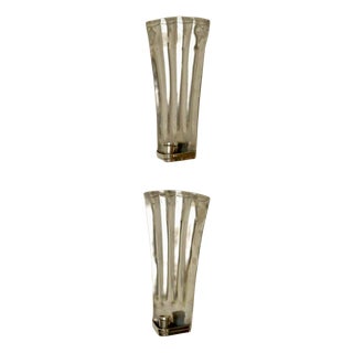 Swedish Pewter Sconces by Tage Fong-Stedt, 1925, Set of 2 For Sale