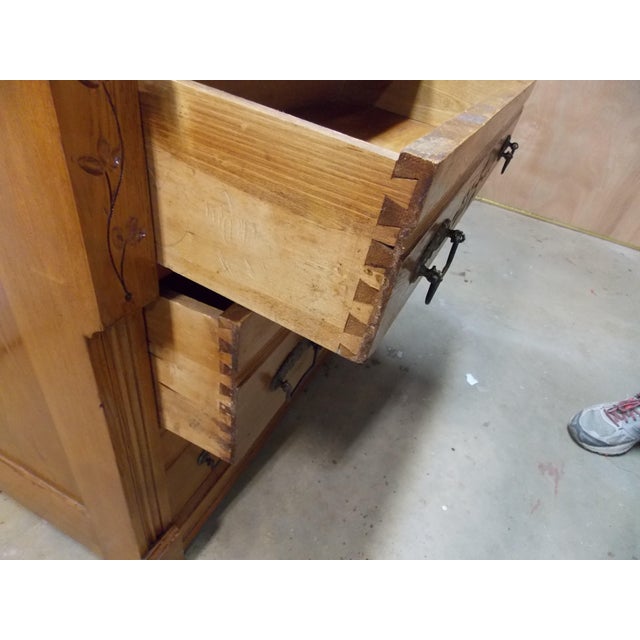 Antique Late 1800s Eastlake Chest of Drawers For Sale - Image 4 of 7