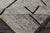 Casual Modern Wool Hand Knotted Black and White Large Scale Modern Rug For Sale - Image 9 of 9