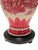 Vintage Red Toile Decorated Table Lamp and Shade For Sale - Image 10 of 16