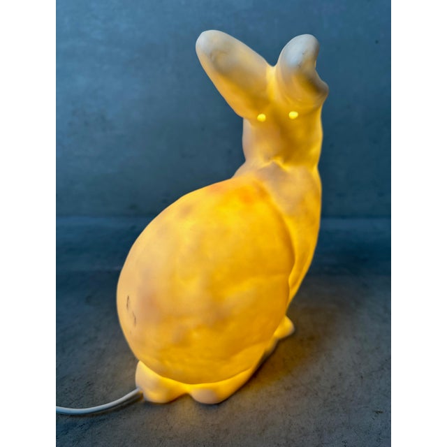 Plastic Rabbit Lamp from Heico For Sale - Image 7 of 10