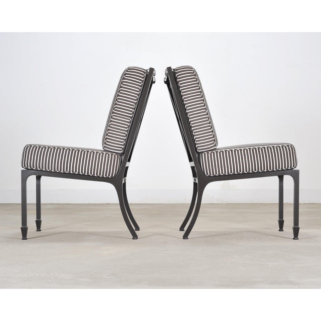 McKinnon and Harris Stone Top Dining Table and Six Dining Chairs For Sale - Image 15 of 18