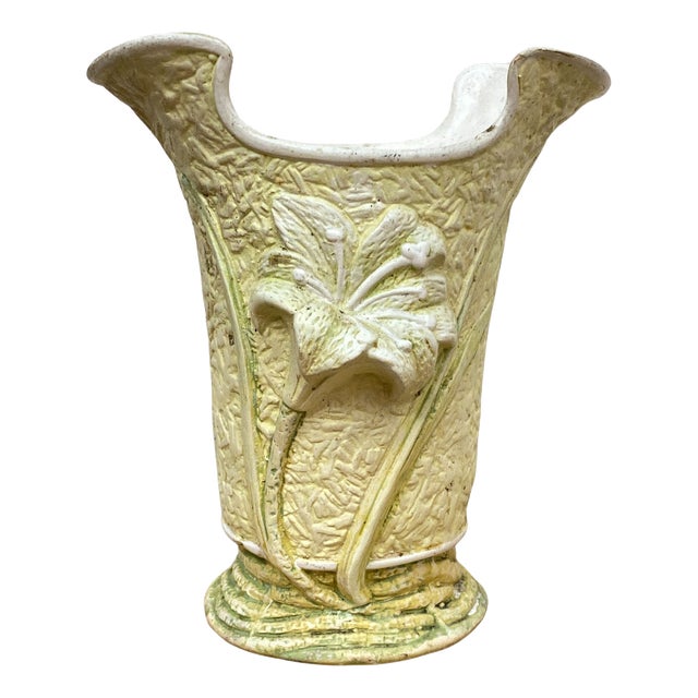 Art Nouveau Ceramic Vase, 1910s For Sale