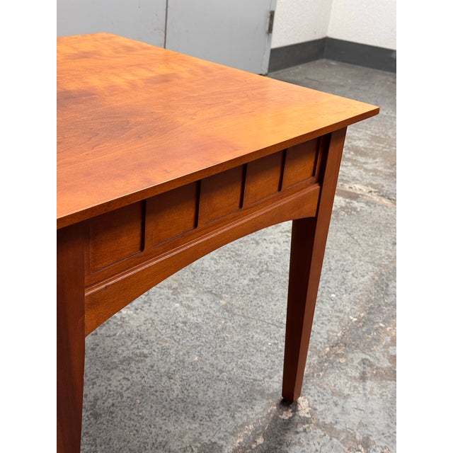 Brown Circa 1999 Impressions by Thomasville Bridges Collection Side Table For Sale - Image 8 of 12