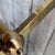 Vintage MCM Brass Three-Bar Towel Rack With Hoof Feet For Sale - Image 9 of 10