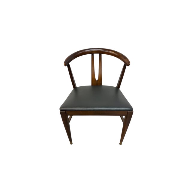 Wood Mid-Century Modern Wishbone Walnut Dining Chairs - Set of 6 For Sale - Image 7 of 9