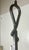 Black Minimalist Wrought Iron Chandelier by Melissa Levinson For Sale - Image 8 of 8