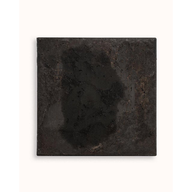 Metal Antique French Cast Iron Fireback For Sale - Image 7 of 8