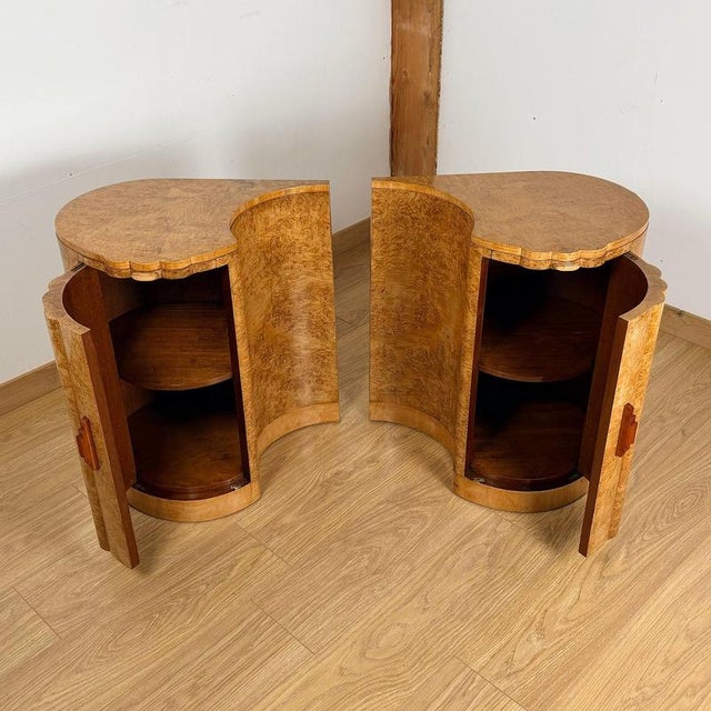 Art Deco Cabinets by Harry & Lou Epstein, 1930s, Set of 2 For Sale - Image 4 of 8