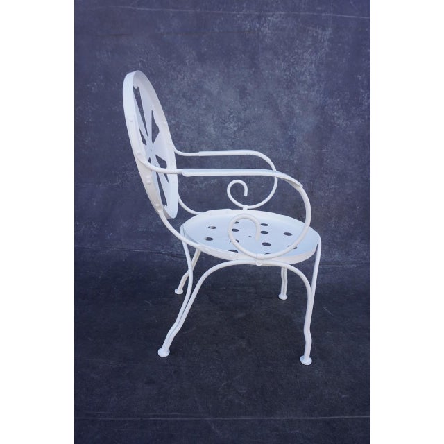 Victorian 1930s François Carré Sunburst Armchair For Sale - Image 3 of 9