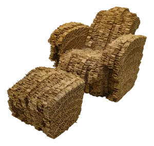 Set of Little Beaver Miniature Chair with Ottoman by Frank Gehry for Vitra, 1996