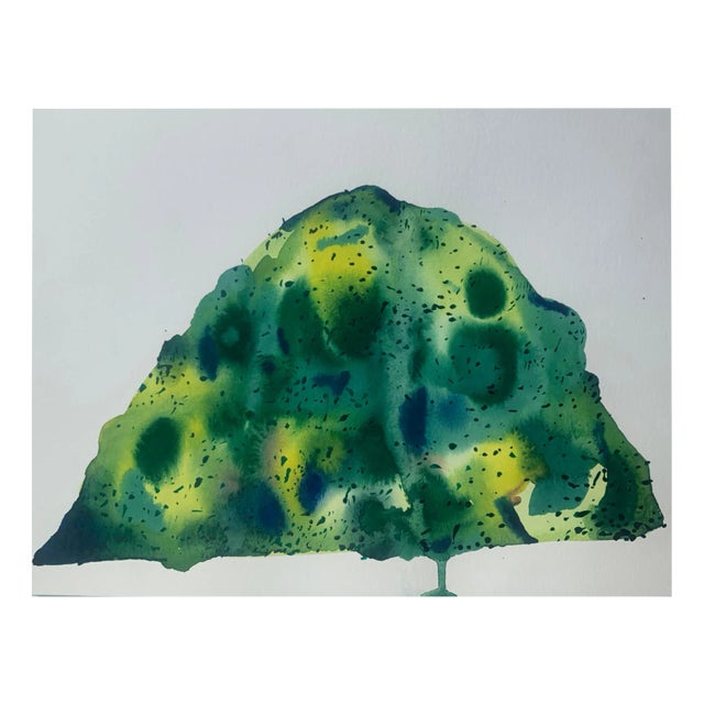 Hanna Ilczyszyn, Nocefresca (Milis, Sardinia), Watercolour, 2024 For Sale