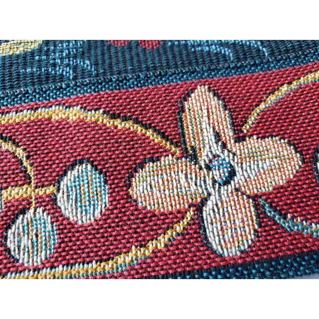 Vintage French Gobelin Style "Les Chevaliers De La Table Ronde" After William Morris Tapestry For Sale - Image 10 of 14