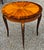 Mid 20th Century Louis XV Style Gilt Floral Marquetry Tulipwood and Kingwood Gueridon Table For Sale - Image 5 of 10