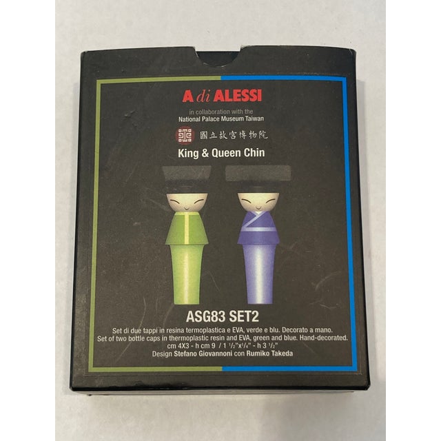 ALESSI アレッシィ & Queen Chin ボトルストッパー ALESSI アレッシィ & Queen Chin ボトルストッパー