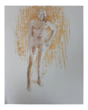 Faralla Nude Drawing, 1980