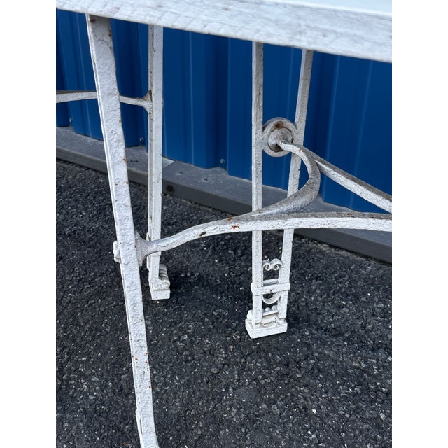 Art Deco 1920s Wrought Iron Potting Tables in the Manner of Maison Jansen For Sale - Image 3 of 12