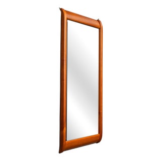 Antique Wall Mirror in Cherry Wood, Set of 2 For Sale