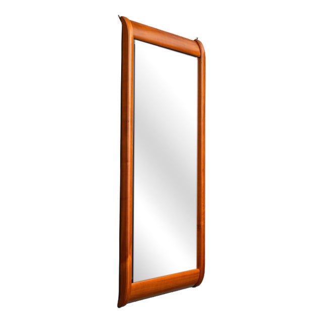 Antique Wall Mirror in Cherry Wood, Set of 2 For Sale