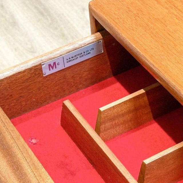 Small Sideboard in Teak by Tom Robertson for McIntosh For Sale - Image 12 of 14