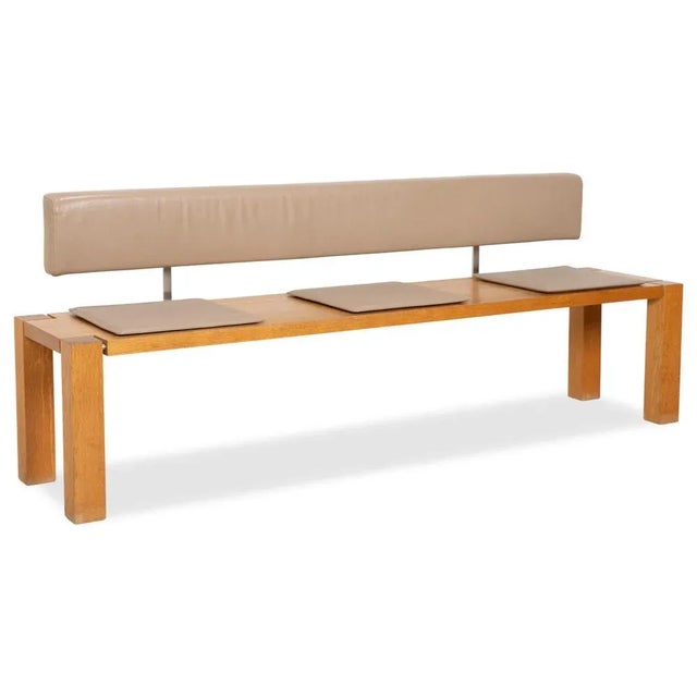 Wooden Dining Table Set in Brown from Janua, Set of 2 For Sale - Image 4 of 18