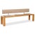 Wooden Dining Table Set in Brown from Janua, Set of 2 For Sale - Image 4 of 18