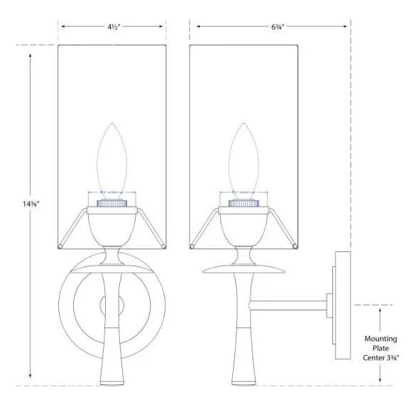 Modern AERIN for Visual Comfort Signature Drunmore Single Sconce in Polished Nickel & Crystal with White Glass Shade For Sale - Image 3 of 3