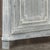 18th Century French Neoclassical Painted Corner Vitrine ~ Curio Cabinet For Sale - Image 9 of 17