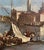 View of Venice with the Island of San Giorgio Maggiore and the Basilica, Oil on Canvas, 19th Century, Framed For Sale - Image 13 of 16