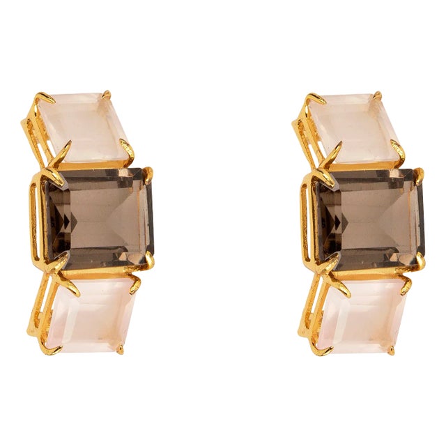 Annette Studs, Brown, Pierced For Sale